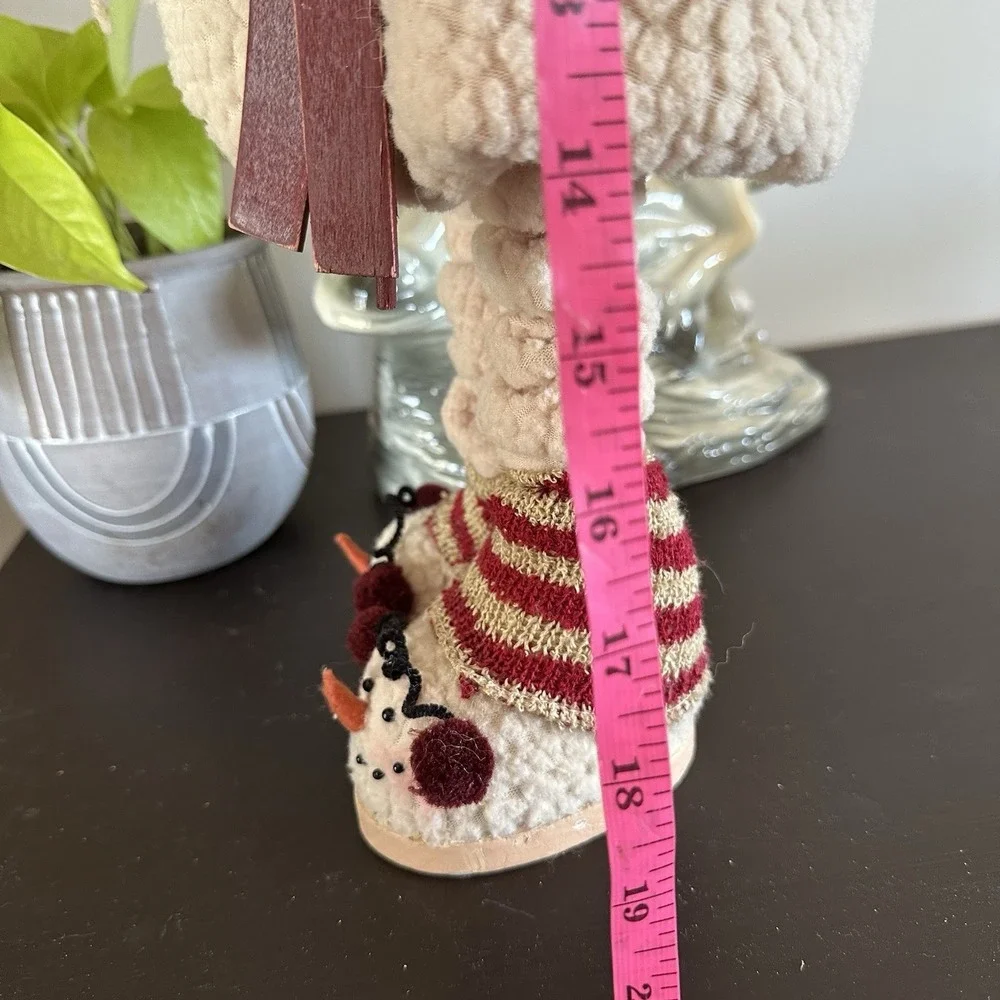 VTG Standing Country Rustic Snowman 
